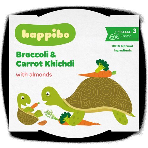 Happibo - Broccoli & Carrot Khichdi